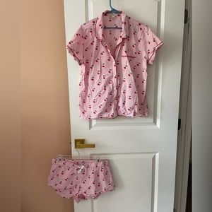 J. Crew pajama set short sleeve/shorts